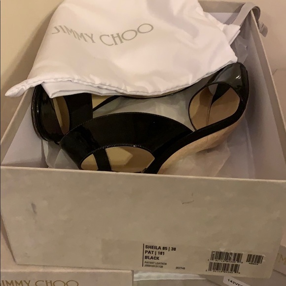 Jimmy Choo Black Patent Leather Pump - Picture 5 of 5